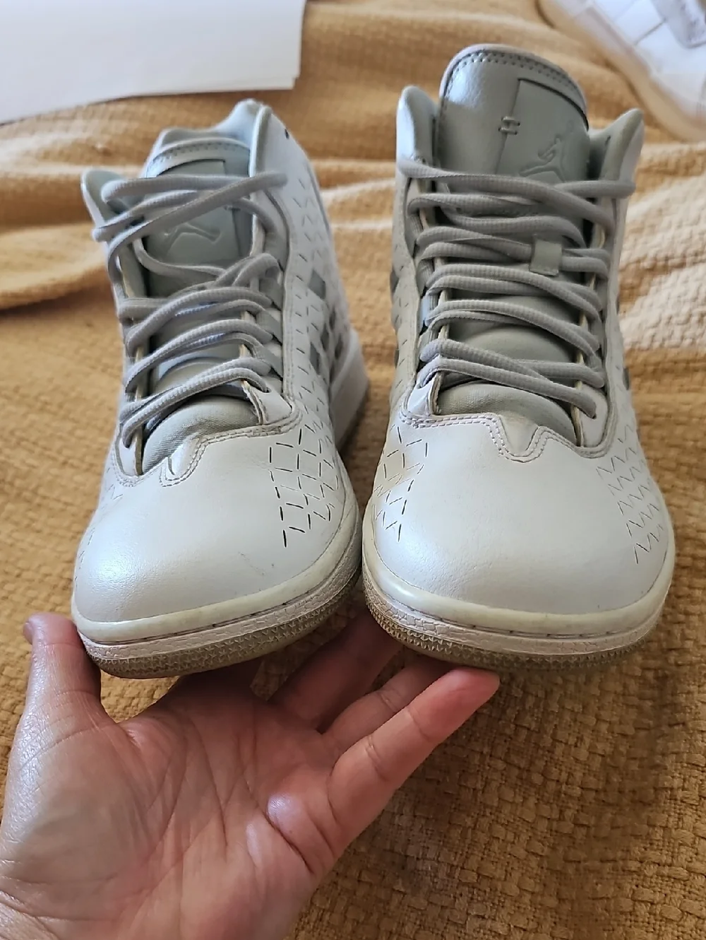 STUNNING Air Jordan Illusion White Gray